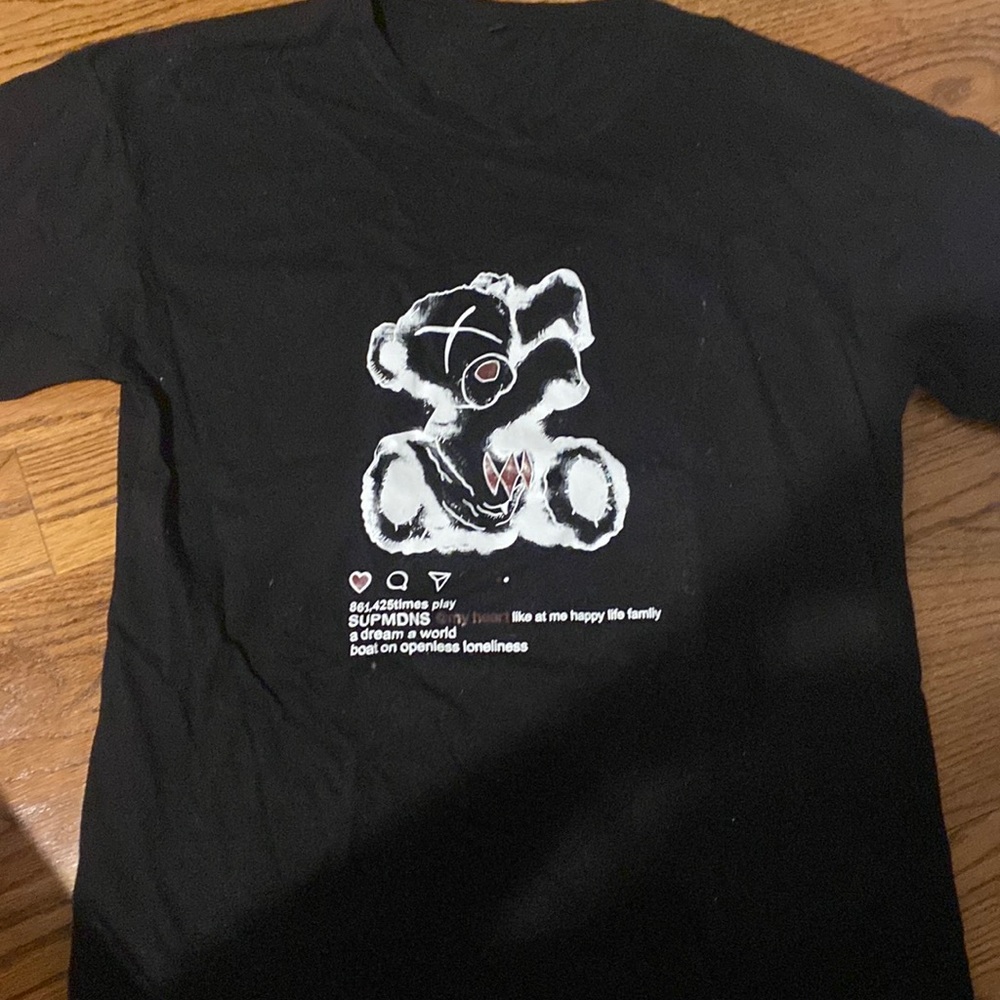 bear graphic t shirt